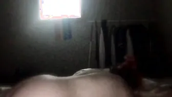 amateur lover sits her booty on male sub dick until he jizzes with her instruction