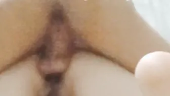 First Time Anal Play Ends inside Cummed