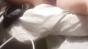 Solo gigantic tit cougar sex toy fun