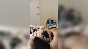 Smoking and relaxing into my african hot night dress with a Latino roommate part three