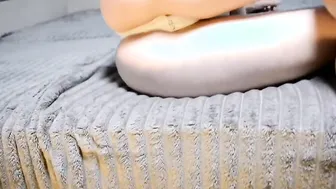 Ass Plug porn video – FIRST anal experience for 18yo Gf huge BOOTY PLUG and
