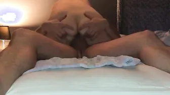 Milf ride her cub and drenches his dick