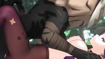 Mona Ambushed and Screwed By Hilichurls