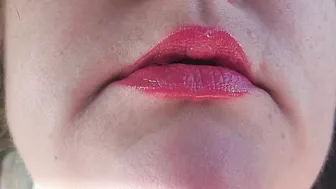 Insane closeup smoking corktip