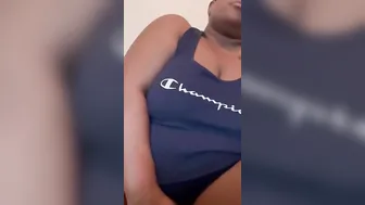 Thick african baby cumming constantly back to back on camera (with sound)