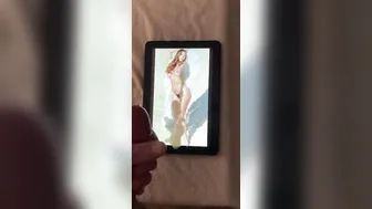 Demi-Rose's Pornstar Debut! Huge Load on Pastie Covered Boobs