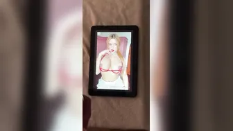 Cum Tribute - Demi Rose into pasties makes me cum gigantic load