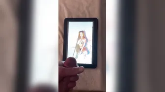 Demi-Rose's Pornstar Debut! Huge Load on Pastie Covered Boobs