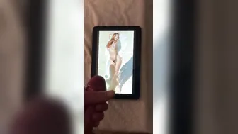 Demi-Rose's Pornstar Debut! Huge Load on Pastie Covered Boobs