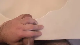 Using my lotioned up hand as a vagina cocksleeve