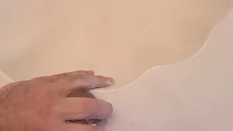 Using my lotioned up hand as a vagina cocksleeve