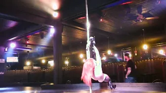 Makayla Moon on stage into Fort Mac