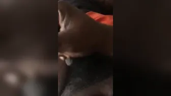 Orange shorts solo