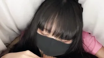 19歳コスプレナース女子大生に看病してもらったらこっそりお口で抜いてくれました。