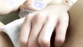 cum with sex toy