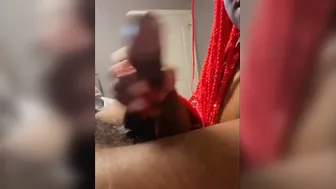TAKING GIGANTIC LONG THICK COCK INSIDE MY BOOTY
