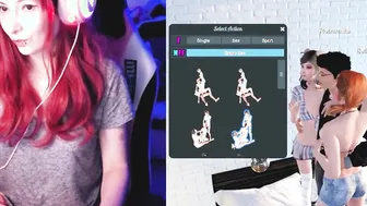 Test gang bang positions 3DXchat N°2