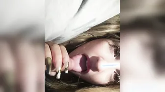 DivinaMaruuu - I suck the Uber drivers penis on Viaje a Cordoba and I end up drinking milk at the