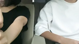 【個人撮影】小柄なロ◯体型の彼女とデートした後にホテルでお互いに激しく求め合うSEXをするカップル。※ハメ撮り