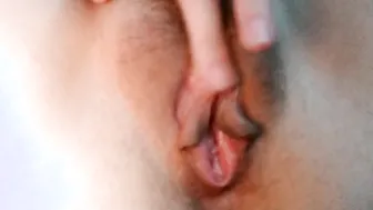 Post orgasm leaking cunt still tight | finger fucked my tight snatch with 1 finger