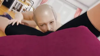 Sakura haruno Shippuden madure MILF with huge hooters swallows cum and POV cowgirl until her butt is fil