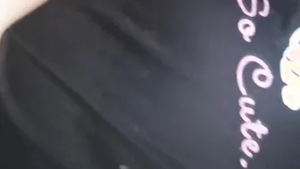 Bbw MILF offer hand job while rubbing her leaking twat