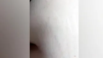 Pose and fucking doggy style while bent over hood of husbands Jeep
