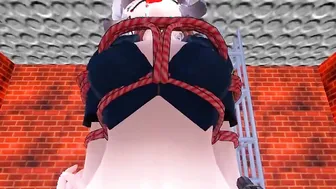 【SEX-MMD】(BONDAGE) Low-pitched reality miserable restraint dance【R-18】