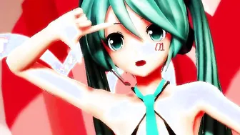 【MMD】Stickybug with Tsumi-shiki Miku【R-18】