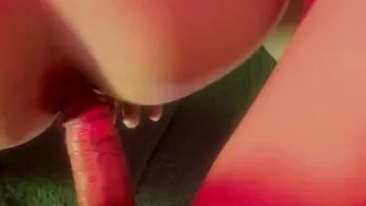 My sluts OPEN her ASSHOLE for me - She wants my MILK 