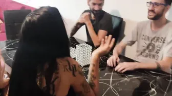 DivinaMaruuu - Huge Penis Friends Screwed 2 Friends Rough And Fill Their Faces With Cum