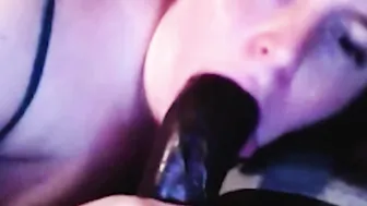 cam slutty bbw sucking off big black dick