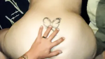 Pawg getting Anal cumshot POV