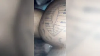 Cock into black booty