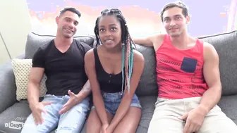 Hard Ons porn video – Hungarian Hunk Flies to America for his first Three-Way