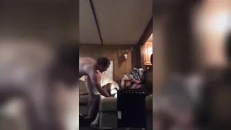 Fat mom Enjoy Double Penetration