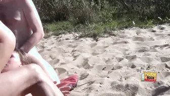 Beach Group Sex of Russian Amateurs