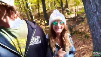 Fucking inside a State Park inside Outdoors