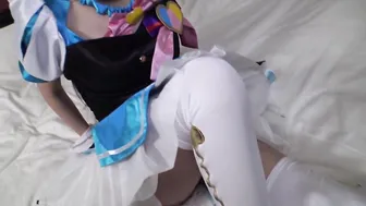 小柄美少女の三連続コスプレ！王道のシンデ◯ラガールズコスでSEXしちゃいます。