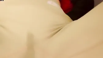 BUNNY getting fuck by her LUSTY cameraman after MASTURBATING inside
