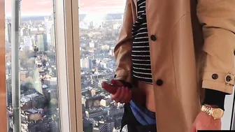 Hunk business man Shard London 9 inch penis