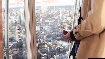 Hunk business man Shard London 9 inch penis