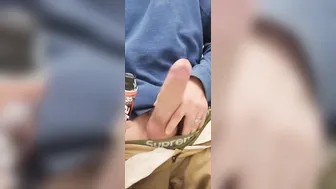 Johnholmesjunior inside vancouver after work risky solo performance big cum load part two