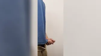 Johnholmesjunior into vancouver after work risky solo performance big cum load part one
