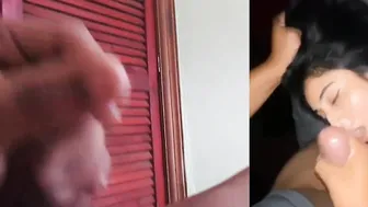 reaccionando a la mejor porno mexicana y terminando con mucha leche