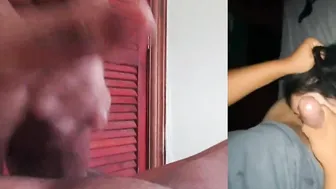 reaccionando a la mejor porno mexicana y terminando con mucha leche