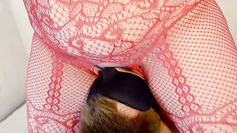 sluts inside red dress rub cunt on my face