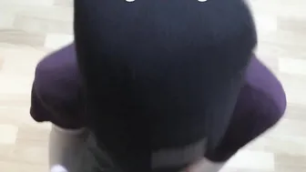 pov Sucking Off off a friend on camera