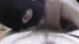 pov Sucking Off off a friend on camera