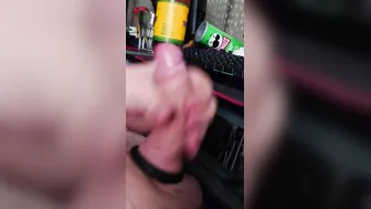 Solo pulsating cum